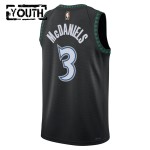 Maillot NBA Minnesota Timberwolves Jaden Mcdaniels Nike 2025-26 Classic Edition Noir Swingman - Enfant